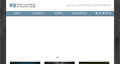 Desktop Screenshot of churchatsouthlake.com